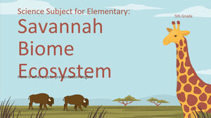 Subiect de știință pentru elementar - clasa a 5-a: Ecosistemul biomului Savannah