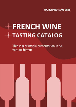 Catalogo delle degustazioni di vini francesi