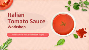 ورشة صلصة الطماطم الايطالية