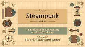 Steampunk : un atelier d'esthétique rétrofuturiste du XIXe siècle