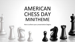 美國國際象棋日迷你主題