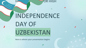 Subiect de istorie pentru liceu: Ziua Independenței Uzbekistanului