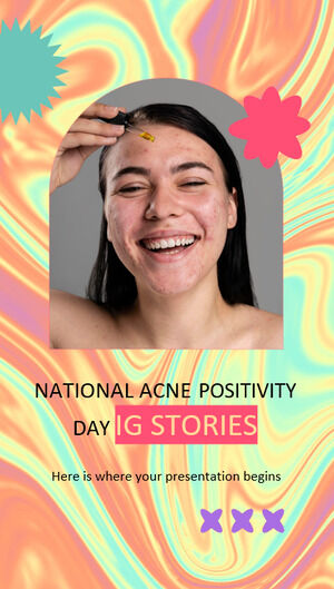 Historias de IG del Día Nacional de la Positividad del Acné