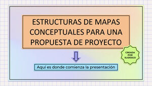 Проектное предложение концептуальных карт структур