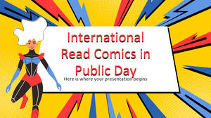 Internationaler Tag zum Lesen von Comics in der Öffentlichkeit