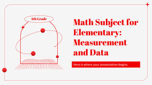Mathematikfach für die Grundschule – 4. Klasse: Messung und Daten