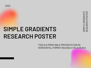 Simple Gradients Research Poster