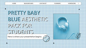 Эстетический набор Pretty Baby Blue для студентов