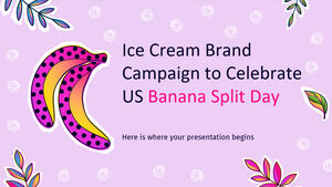 慶祝美國香蕉分裂日的冰淇淋品牌活動