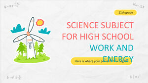 مادة العلوم للمدرسة الثانوية - الصف الحادي عشر: العمل والطاقة