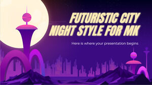 Futuristic City Night Style for MK
