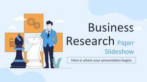 Pokaz slajdów z badań biznesowych