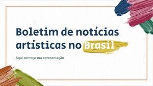Newsletter di notizie artistiche brasiliane