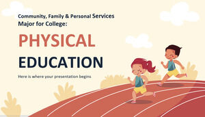 Especialização em Serviços Comunitários, Familiares e Pessoais para a Faculdade: Educação Física
