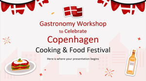 コペンハーゲン・クッキング＆フード・フェスティバルを祝う美食ワークショップ