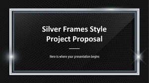 Projektvorschlag im Stil von Silberrahmen