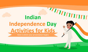 어린이를 위한 인도 독립기념일 활동