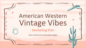 Plano de Marketing American Western Vintage Vibes Marketing