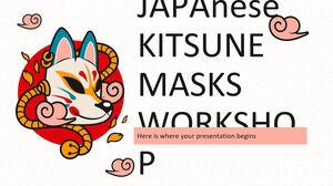 Мастерская японских масок кицунэ