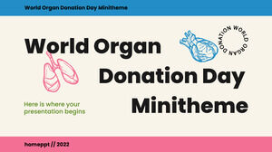 Dünya Organ Bağışı Günü Mini Teması