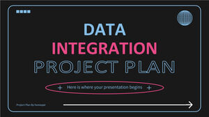 Planul proiectului de integrare a datelor