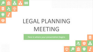Reunión de Planificación Legal
