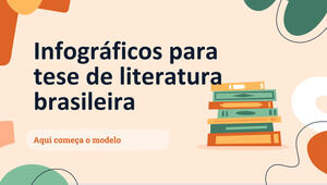 Infografiki pracy magisterskiej z literatury brazylijskiej