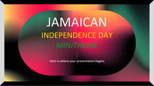 Jamaican Independence Day Minitheme