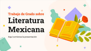 Meksika Edebiyatı Lisans Tezi