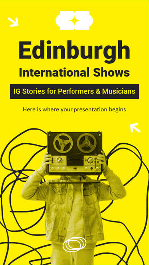 Edinburgh International, Sanatçılar ve Müzisyenler için IG Hikayelerini Gösterir