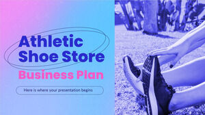 Plan d'affaires d'un magasin de chaussures de sport