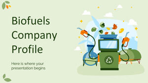 Unternehmensprofil für Biokraftstoffe