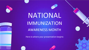 Mese nazionale di sensibilizzazione sull'immunizzazione