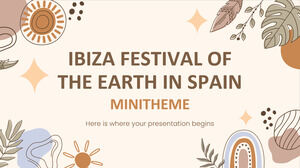 Ibiza Festival da Terra na Espanha - Minitheme