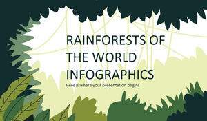 ป่าฝนของโลกอินโฟกราฟิก