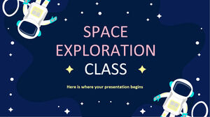 Clase de exploración espacial