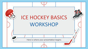 Atelier sur les bases du hockey sur glace