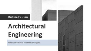Plan de afaceri de inginerie arhitecturală