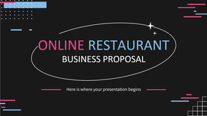 Propuesta de negocio de restaurante en línea
