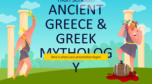 고등학교 사회 과목: 고대 그리스와 그리스 신화