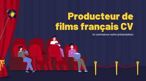 Lebenslauf eines französischen Filmproduzenten