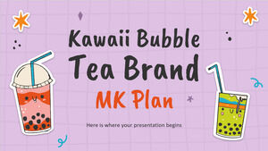 Kawaii Bubble Tea Marka MK Plan