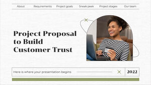 Propozycja projektu w celu zbudowania zaufania klientów