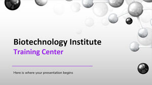 Biyoteknoloji Enstitüsü Eğitim Merkezi