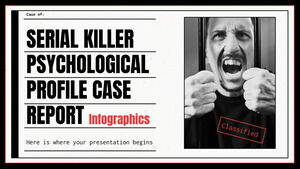 연쇄 살인마 심리 프로필 사례 보고서 인포그래픽