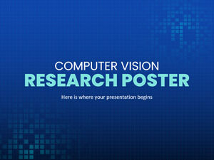 Poster di ricerca sulla visione artificiale