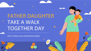 Baba Kız Birlikte Yürüyüşe Çıkma Günü