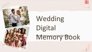 Libro di memoria digitale di nozze