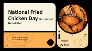 Dia Nacional do Frango Frito - Boletim do Restaurante