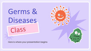 細菌と病気のクラス